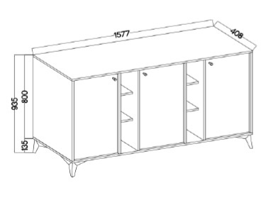 Komoda 3F MANHATAN Komoda 3F MANHATAN