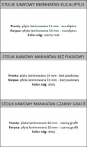 Stolik kawowy MANHATAN Stolik kawowy MANHATAN